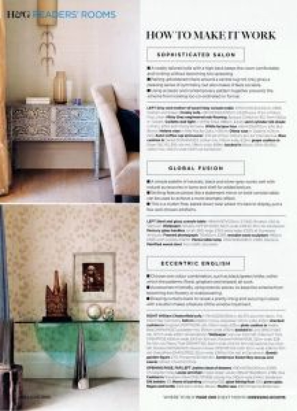 Homes & Gardens competition in association with Sanderson. | Homes & Gardens 010 | Interior Designers